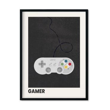 plakat gamer