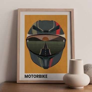 plakat motorbike dla motocyklisty