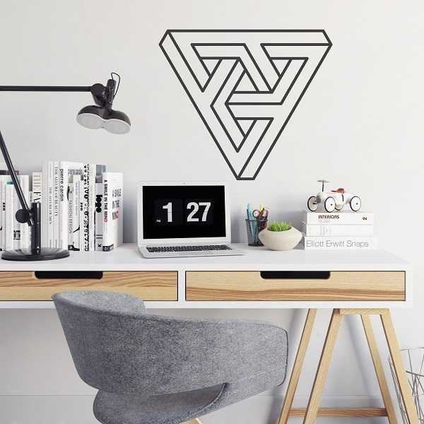 GEOMETRIC ART - Naklejka ścienna GEOMETRIC ART - Naklejka ścienna