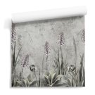 tapeta botaniczna rustic flower