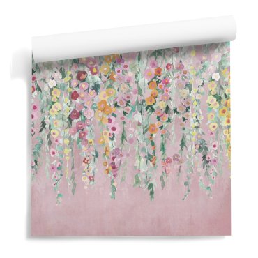 hanging blossoms tapeta w kwiaty