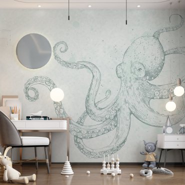 sage octopus tapeta morska