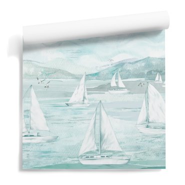 tapeta w żaglówki sailboat blue