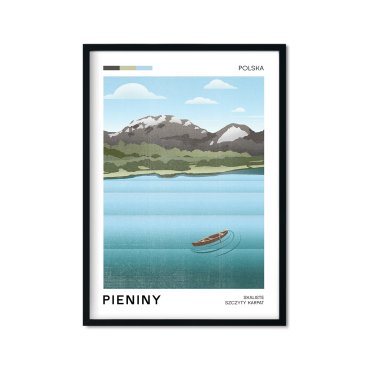 pieniny plakat ścienny