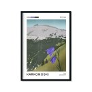 plakat z karkonoskim parkiem narodowym