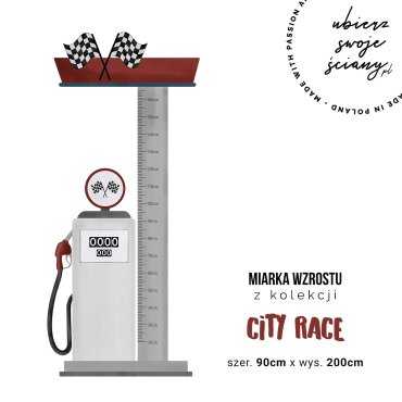 Miarka wzrostu dla chłopaka city race