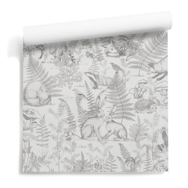 drawn animals tapeta