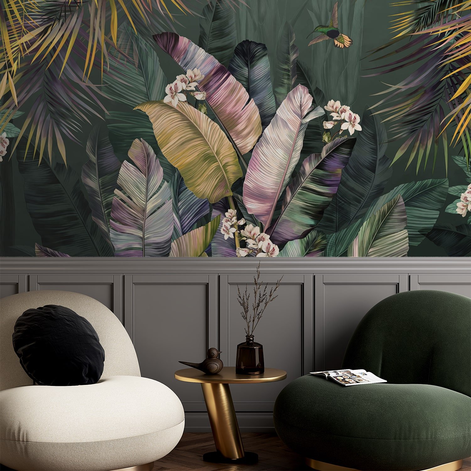 Tapeta na ścianę - eclectic tropics