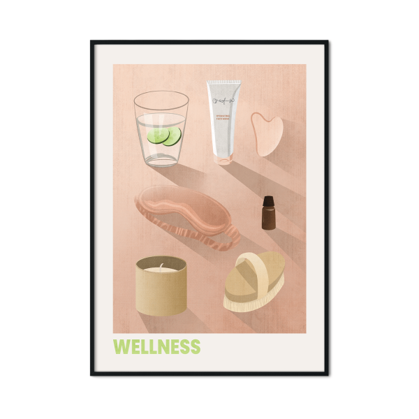 kobiecy plakat wellness