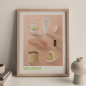 wellness plakat w ramie