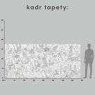 czarno-biała tapeta
