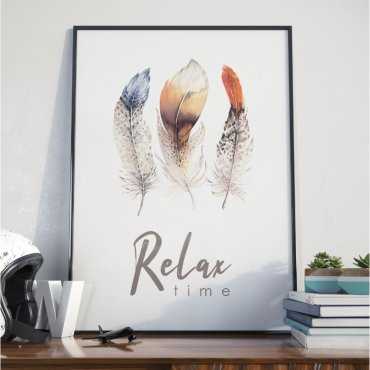 Plakat w ramie - Relax Time