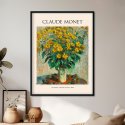 Plakat Kwiaty karczocha jerozolimskiego - Claude Monet