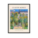 Plakat reprodukcja Ogród artysty w Vetheuil - Claude Monet
