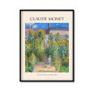 Plakat reprodukcja Ogród artysty w Vetheuil - Claude Monet Plakat reprodukcja Ogród artysty w Vetheuil - Claude Monet