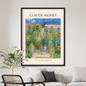 Plakat w ramie "Ogród artysty w Vetheuil"