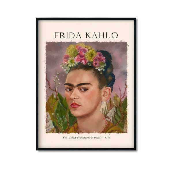 Plakat w ramie Autoportret Frida Kahlo Plakat w ramie Autoportret Frida Kahlo