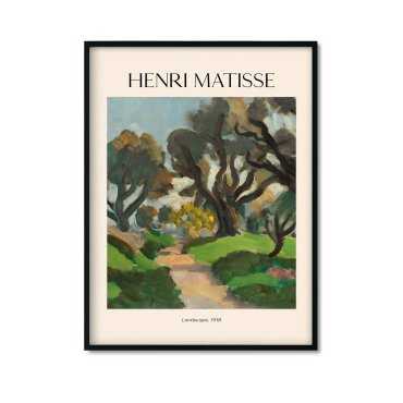 Reprodukcja "Pejzaż"  obraz Henri Matisse