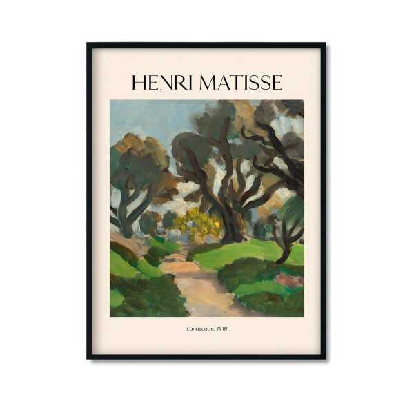 Reprodukcja "Pejzaż" obraz Henri Matisse Reprodukcja "Pejzaż" obraz Henri Matisse