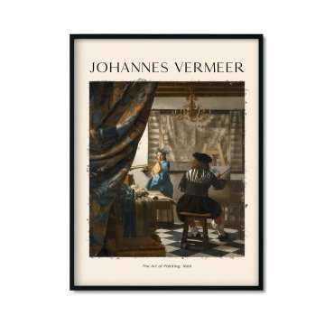 Sztuka Malarska Jan Vermeer Reprodukcja obrazu