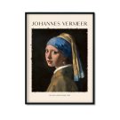 "Dziewczyna z perłą" plakat Jan Veermer "Dziewczyna z perłą" plakat Jan Veermer