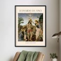 Plakat reprodukcja "Chrzest Chrystusa" da Vinci