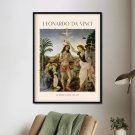 Plakat reprodukcja "Chrzest Chrystusa" da Vinci Plakat reprodukcja "Chrzest Chrystusa" da Vinci
