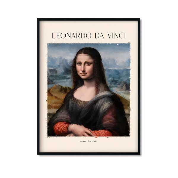 "Mona Lisa" plakat reprodukcja obrazu Leonardo da Vinci "Mona Lisa" plakat reprodukcja obrazu Leonardo da Vinci