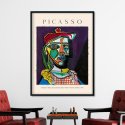 Plakat z reprodukcją obrazu Picasso Kobieta w berecie