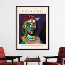 Plakat z reprodukcją obrazu Picasso Kobieta w berecie Plakat z reprodukcją obrazu Picasso Kobieta w berecie