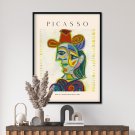 Plakat z reprodukcją obrazu "Popiersie kobiety" Picasso Plakat z reprodukcją obrazu "Popiersie kobiety" Picasso