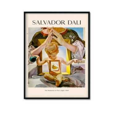 Plakat reprodukcja obrazu "Madonna z Port Lligat" Salvador Dali