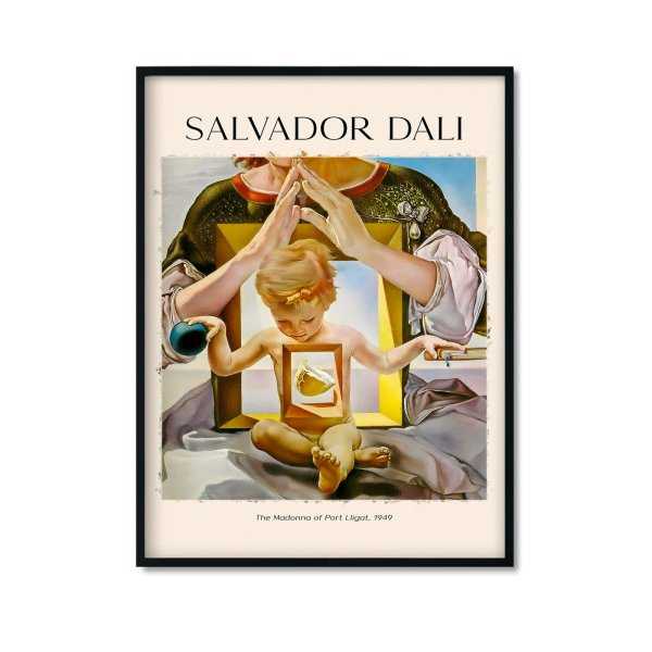 Plakat reprodukcja obrazu "Madonna z Port Lligat" Salvador Dali Plakat reprodukcja obrazu "Madonna z Port Lligat" Salvador Dali