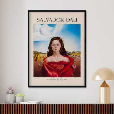 "Portret Pani Sigali" Salvador Dali Plakat reprodukcja obrazu