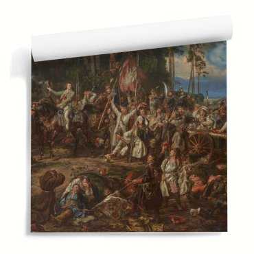 Tapeta ścienna "Kościuszko pod Racławicami" Jan Matejko