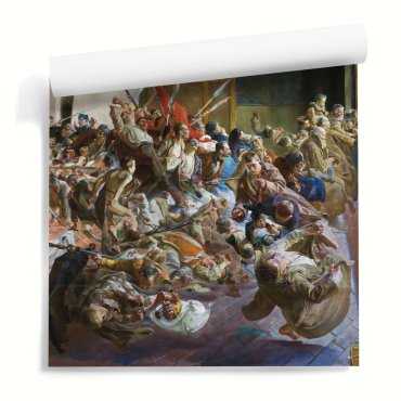 "Melancholia" Jacek Malczewski reprodukcja obrazu - tapeta ścianna