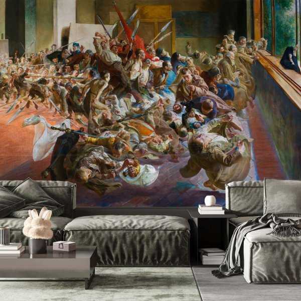 "Melancholia" Jacek Malczewski reprodukcja obrazu - tapeta ścianna "Melancholia" Jacek Malczewski reprodukcja obrazu - tapeta ścianna