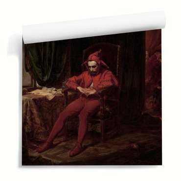 "Stańczyk w czasie balu" obraz Jan Matejko - tapeta ścienna