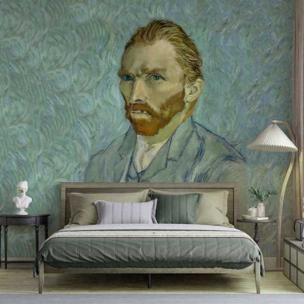 Tapeta ścienna z reprodukcją obrazu Autoportret Vincent van Gogh Tapeta ścienna z reprodukcją obrazu Autoportret Vincent van Gogh