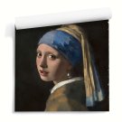 Tapeta z reprodukcją obrazu Jan Vermeer "Dziewczyna z perłą" Tapeta z reprodukcją obrazu Jan Vermeer "Dziewczyna z perłą"