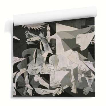 Tapeta ścienna z reprodukcją obrazu "Guernica" Pablo Picasso