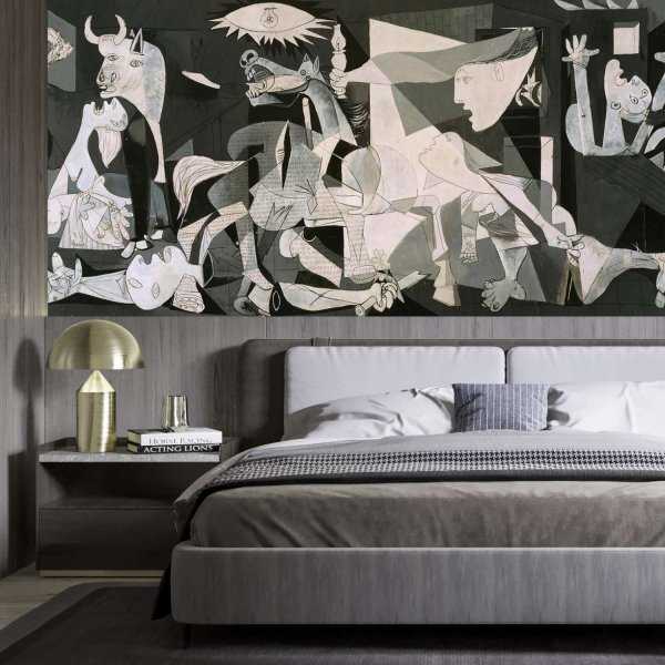 Tapeta ścienna z reprodukcją obrazu "Guernica" Pablo Picasso Tapeta ścienna z reprodukcją obrazu "Guernica" Pablo Picasso