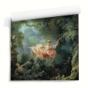 "Huśtawka"  Jean Honoré Fragonard - tapeta z reprodukcją obrazu