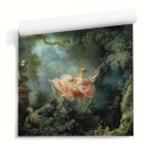 "Huśtawka" Jean Honoré Fragonard - tapeta z reprodukcją obrazu "Huśtawka" Jean Honoré Fragonard - tapeta z reprodukcją obrazu