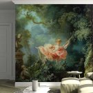 Tapeta ścienna z reprodukcją obrazu Jean Honoré Fragonard "Huśtawka" Tapeta ścienna z reprodukcją obrazu Jean Honoré Fragonard "Huśtawka"