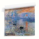 Tapeta ścienna z reprodukcją obrazu Claude Monet'a "Impresja, wschód słońca"