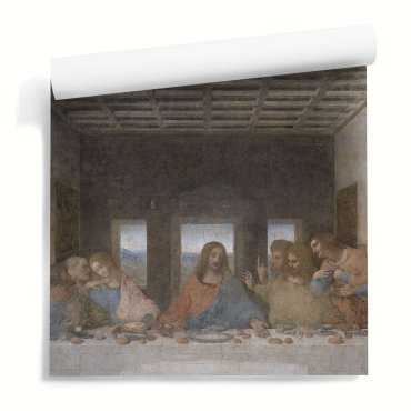 Leonardo da Vinci "Ostatnia Wieczerza"- tapeta ścienna z reprodukcją obrazu