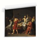 Reprodukcja obrazu - "Śmierć Sokratesa" Jacques-Louis David Tapeta ścienna Reprodukcja obrazu - "Śmierć Sokratesa" Jacques-Louis David Tapeta ścienna