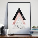 Plakat w ramie - Triple Triangle Plakat w ramie - Triple Triangle