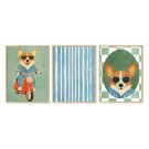 cool corgi zestaw plakatów cool corgi zestaw plakatów